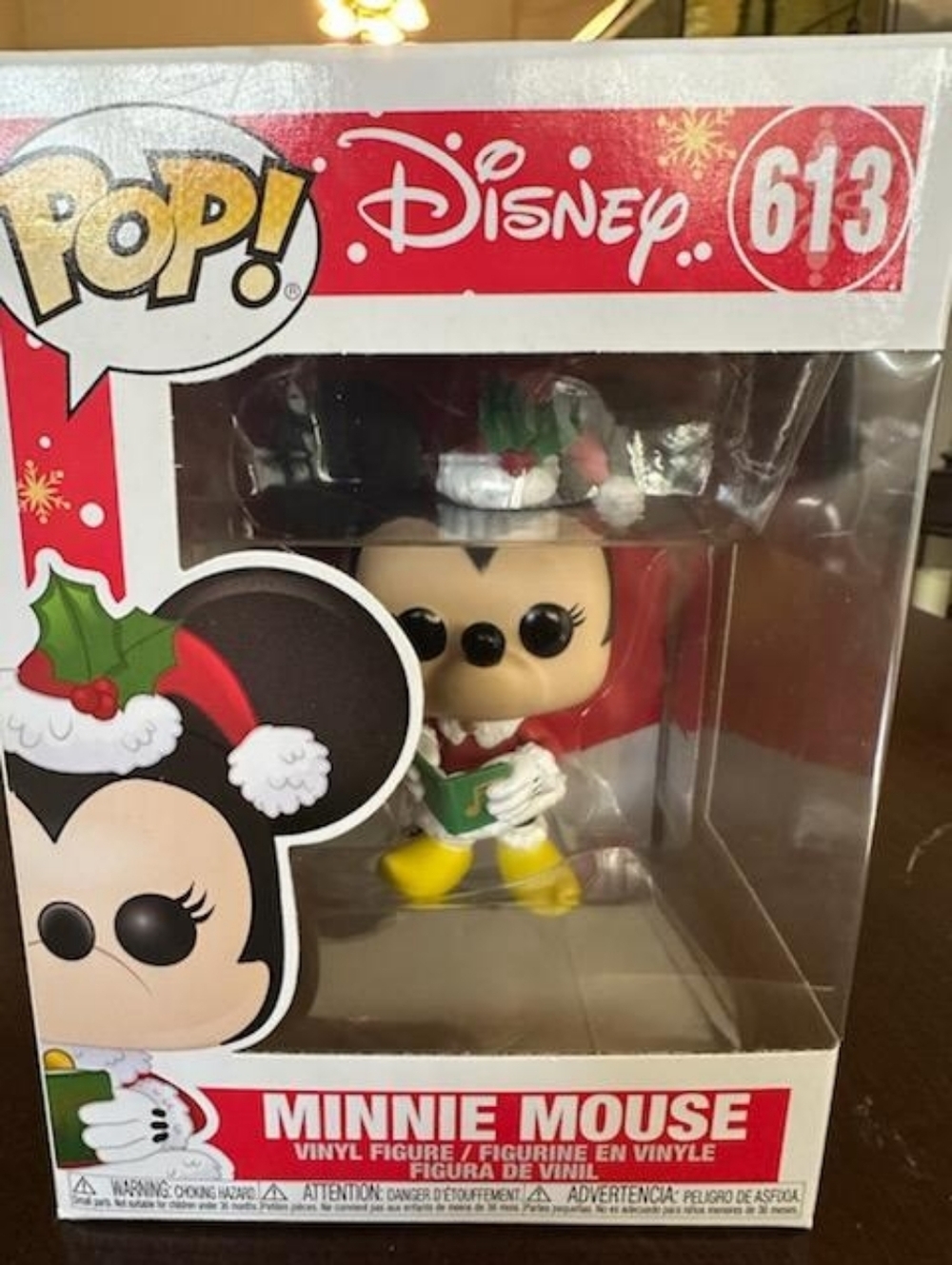 Funko Disney Minnie Mouse Holiday Pop! Vinyl - Red, Green, Yellow, White